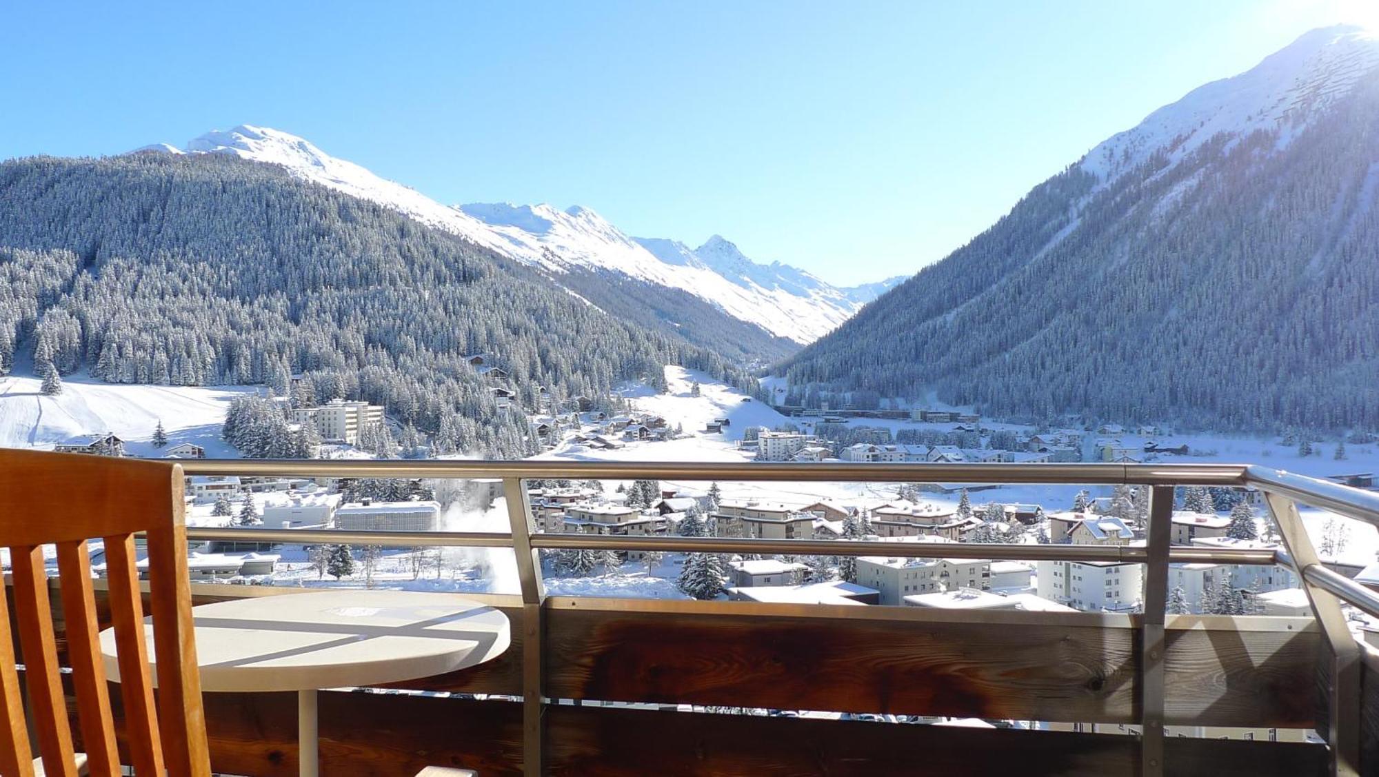 Spectacular View & Central Location In Davos Eksteriør bilde